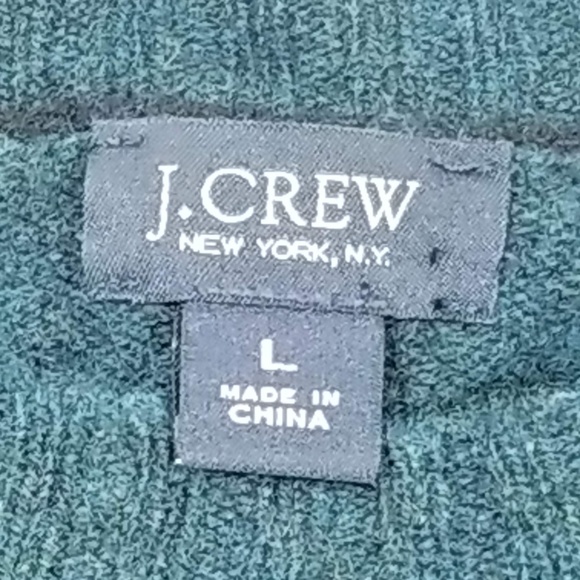 J Crew New York Sweater Mens Size L Large Green - Picture 5 of 7